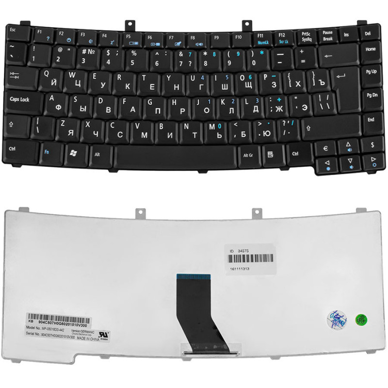 Клавиатура для ноутбука ACER TM 2300 2400 3200 4000 4100 4200 4400 4500 8000 8100