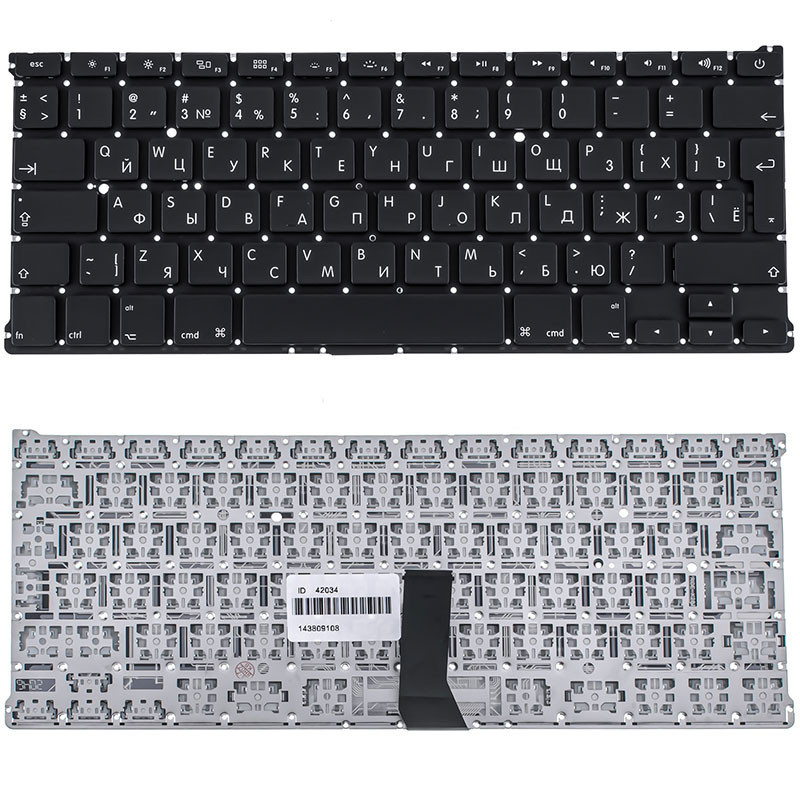Клавиатура для ноутбука APPLE MacBook Air A1369 A1466 2011 2012 2013 2014 2015 2016 2017
