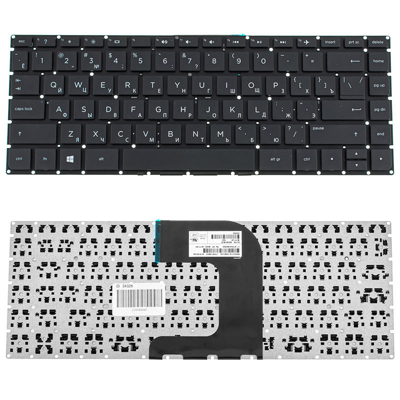 Клавиатура для ноутбука HP 240 G4 245 без фрейма