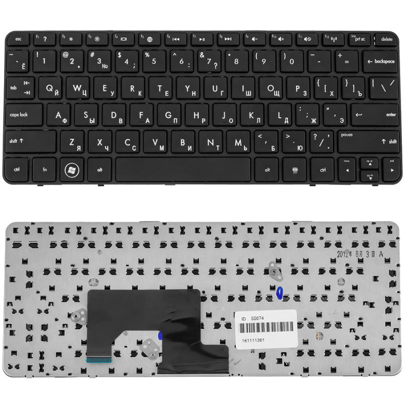 Клавиатура для ноутбука HP Compaq Mini 1003 1103 110-3500 110-3510 210-3000 210-3001 210-3002 110 210 3500 3510 3000 3001 3002