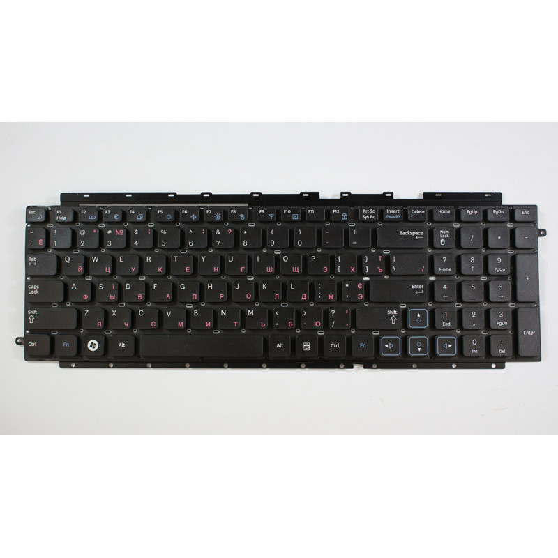 Клавіатура для ноутбука SAMSUNG RC710 RC711 без фрейма з кріпленнями