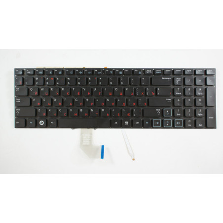 Клавиатура для ноутбука SAMSUNG RF711 RF712 без фрейма подсветка клавиш