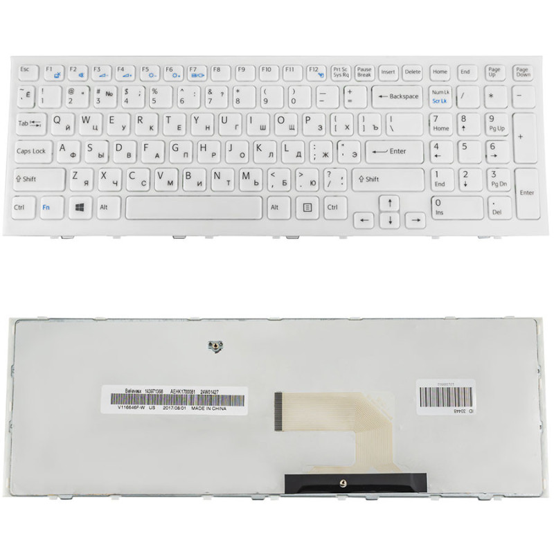 Клавіатура для ноутбука SONY VPC-EE VPC EE
