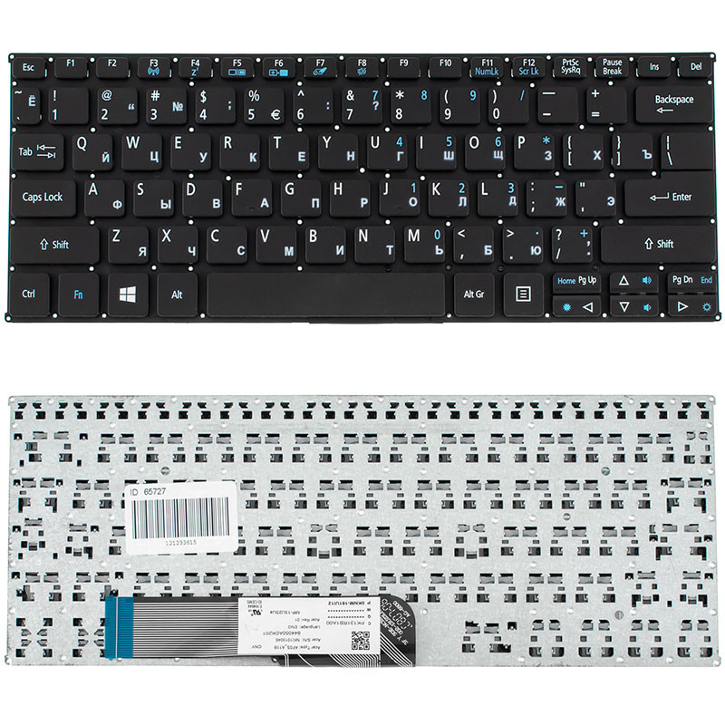 Клавиатура для ноутбука ACER SW SW5-271 SW5 271 без фрейма