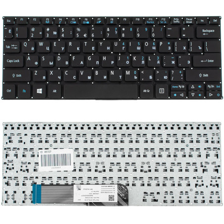 Клавиатура для ноутбука ACER SW SW5-271 SW5 271 без фрейма