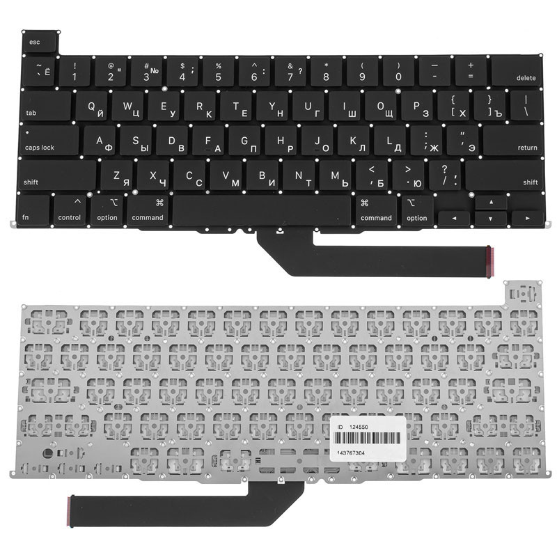 Клавиатура для ноутбука APPLE MacBook Pro Retina A2141 2019 Клавиатура для ноутбука APPLE MacBook Pro Retina A2141 2019