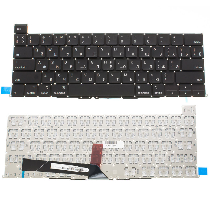 Клавиатура для ноутбука APPLE MacBook Pro Retina A2141 2019 подсветка клавиш Клавиатура для ноутбука APPLE MacBook Pro Retina A2141 2019 подсветка клавиш