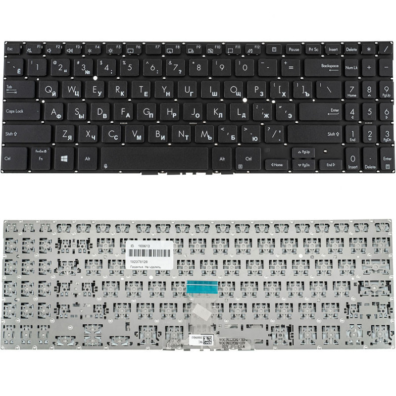 Клавиатура для ноутбука ASUS 90NX0441-M02370 90NX0441-M02340 90NX0441-M02330 B1500CEAE 90NX0441 EJ0191R M02390 M02370 M02330