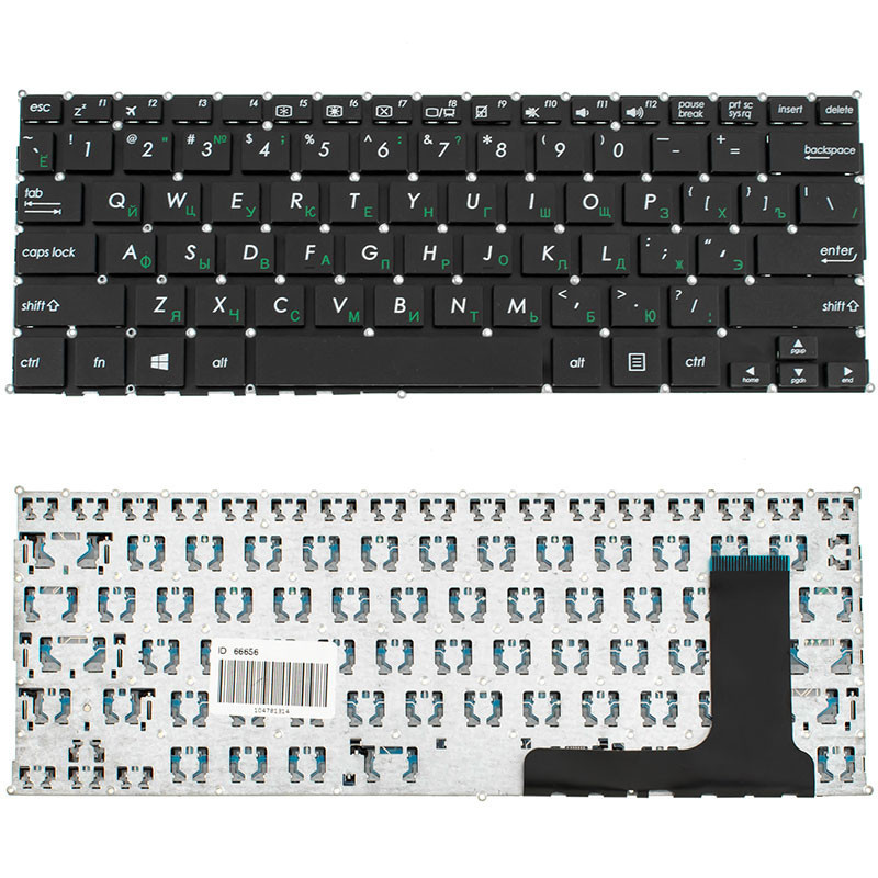 Клавиатура для ноутбука ASUS E201 без фрейма