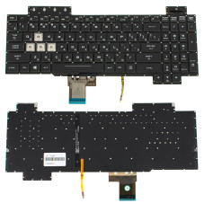 Клавиатура для ноутбука ASUS FX505 без фрейма подсветка клавиш ОРИГИНАЛ