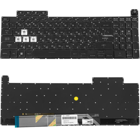 Клавиатура для ноутбука ASUS FX507 FX707 без фрейма подсветка клавиш