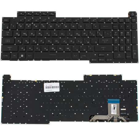 Клавіатура для ноутбука ASUS G713 підсвічування клавіш без фрейма
