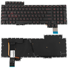 Клавиатура для ноутбука ASUS G752 без фрейма подсветка клавиш
