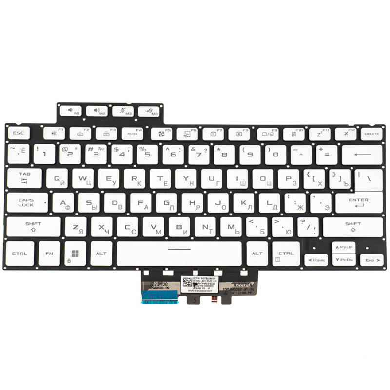 Клавиатура для ноутбука ASUS GA402 GA402XV без фрейма подсветка клавиш