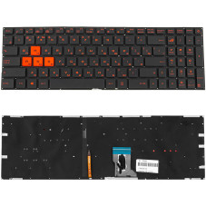 Клавиатура для ноутбука ASUS GL702VM без фрейма подсветка клавиш