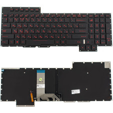 Клавиатура для ноутбука ASUS GX700 без фрейма подсветка клавиш