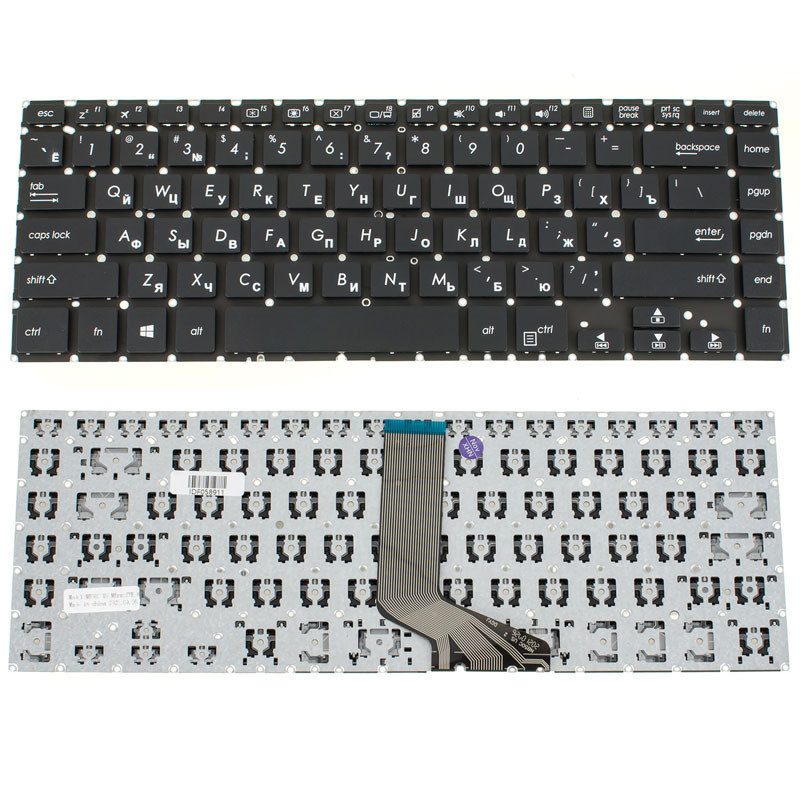 Клавиатура для ноутбука ASUS P1440 без фрейма