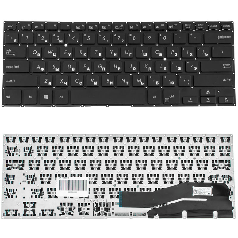 Клавиатура для ноутбука ASUS TP410 без фрейма