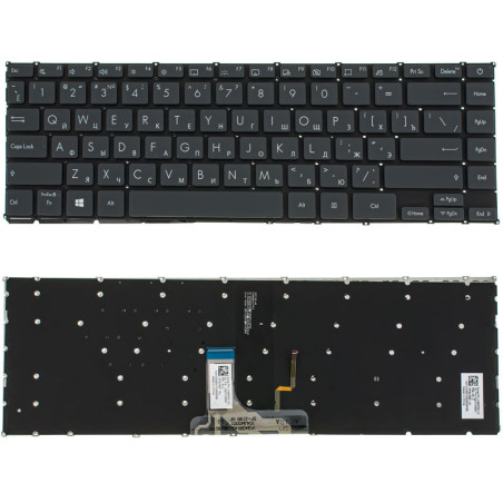 Клавиатура ASUS UX325 UX325JA-KG284 UX325JA-KG250T UX325JA-AH182T UX325JA-AH050T UX325JA-AH040T 90NB0QY1-M06070 90NB0QY1-M05950