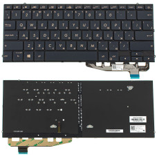 Клавіатура для ноутбука ASUS UX391 без фрейма підсвічування клавіш