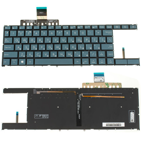 Клавиатура для ноутбука ASUS UX481 без фрейма подсветка клавиш