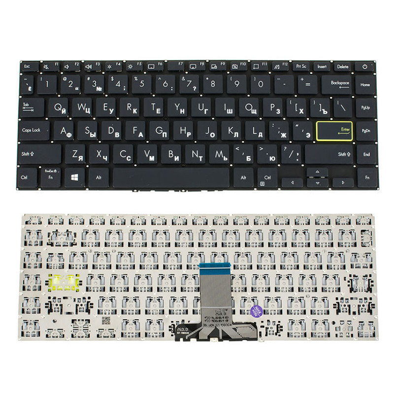 Клавиатура для ноутбука ASUS X421 без фрейма
