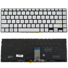 Клавіатура для ноутбука ASUS X421 без фрейма підсвічування клавіш