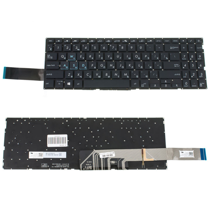 Клавиатура ASUS X571 X571LI-BQ119 X571LI-BQ118 X571LI-BQ069 X571LI BQ069 X571LI-BQ068 X571LI BQ067 X571LI-BQ067 X571LI-BQ043