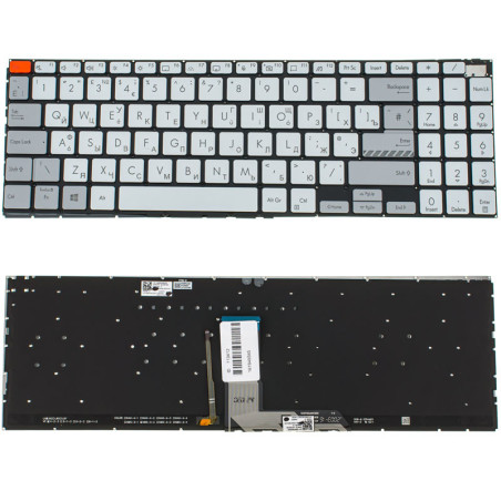 Клавиатура для ноутбука ASUS X7600 без фрейма подсветка клавиш