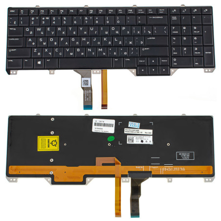 Клавіатура для ноутбука DELL Alienware 17 R2 17 R3 підсвічування клавіш
