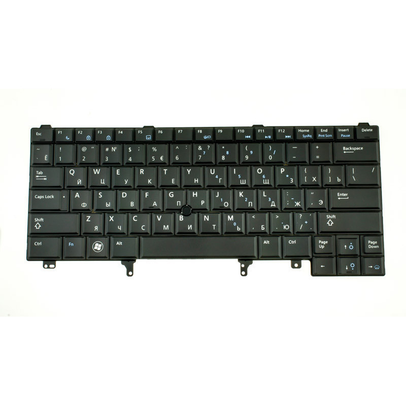 Клавіатура для ноутбука DELL Latitude E5420 E6320 E6330 E6430 з джойстиком підсвічування клавіш