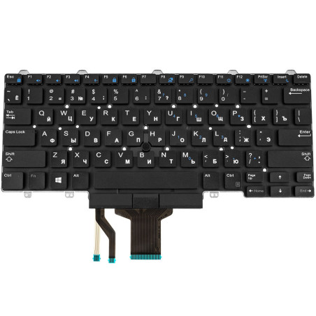 Клавиатура для ноутбука DELL Latitude E5450 E7450 5490 3340 5480 E5450 E5470 7450 3350 7480 3550 E7250 5488 5450 7250 E7270