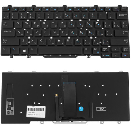Клавиатура для ноутбука DELL Latitude E5450 E7450 5490 E7250 3350 7250 E5470 E7450 7480 3340 5488 5480 7450 3550 5450 E7270