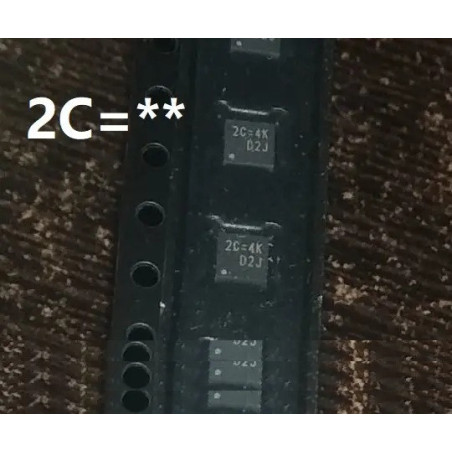 Мікросхема RT7276 RT7276GQW SMD code 2C