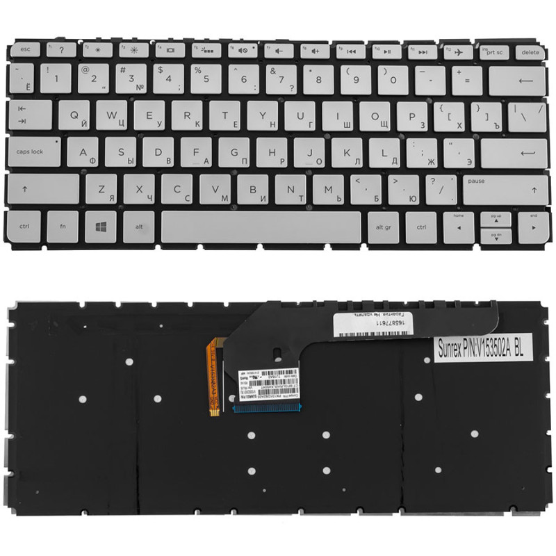 Клавиатура для ноутбука HP Envy 13-d 13 d без фрейма подсветка клавиш