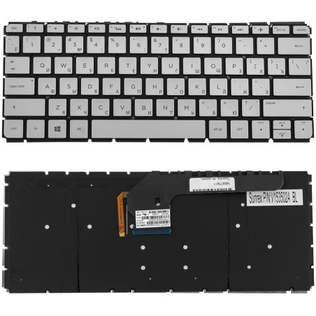 Клавиатура для ноутбука HP Envy 13-d 13 d без фрейма подсветка клавиш