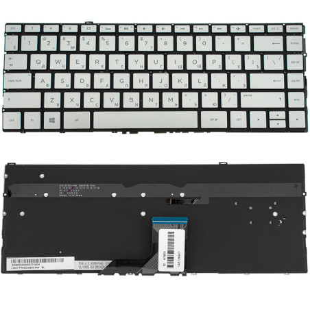 Клавиатура для ноутбука HP Envy 13-ad 13 ad без фрейма подсветка клавиш