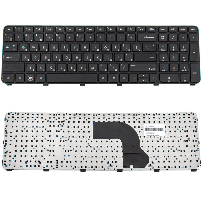 Клавиатура HP Pavilion dv7-7000 m7-1000 670323 001 251 681980 697458 698781 9Z.N7XBW.102 9Z.N7XUW.00R NSK CJ0UW CJ1BW CKOUW N7X
