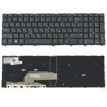 Клавиатура для ноутбука HP ProBook 450 G5 455 без фрейма