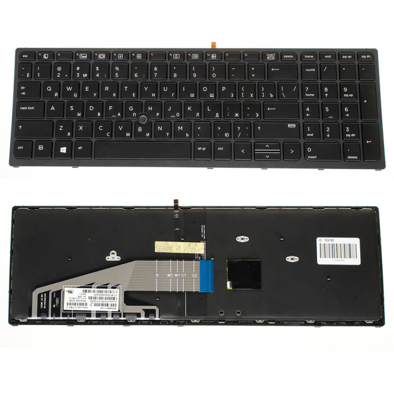 Клавиатура для ноутбука HP ZBook 15 G3 15 E3 17 G3