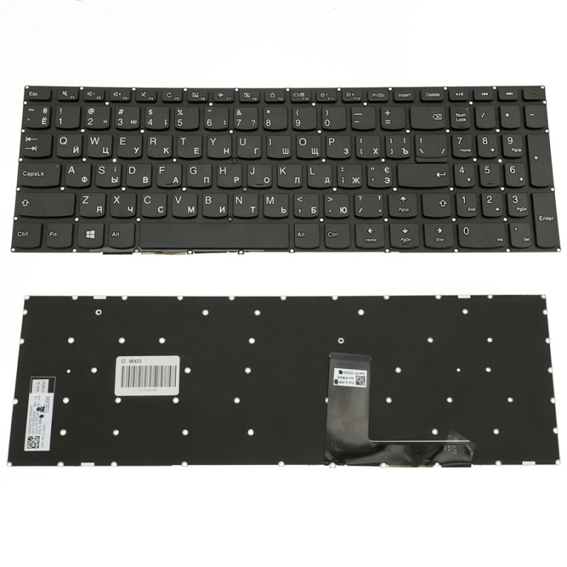 Клавиатура для ноутбука LENOVO IdeaPad 110-15ACL 110 15ACL 110-15AST 110-15IBR 15AST 15IBR без фрейма ОРИГИНАЛ