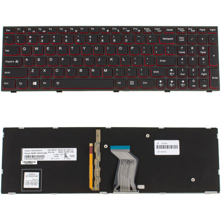 Клавіатура для ноутбука LENOVO Y500 підсвічування клавіш
