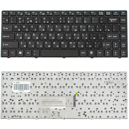 Клавіатура для ноутбука MSI CX41 CR41 GE40