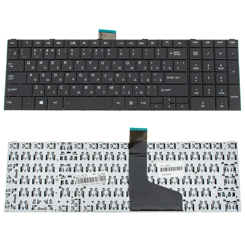 Клавіатура для ноутбука Toshiba Satellite C50D C55D