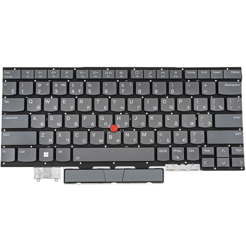 Клавіатура для ноутбука LENOVO ThinkPad X1 Yoga 6th Gen підсвічування клавіш без кадру