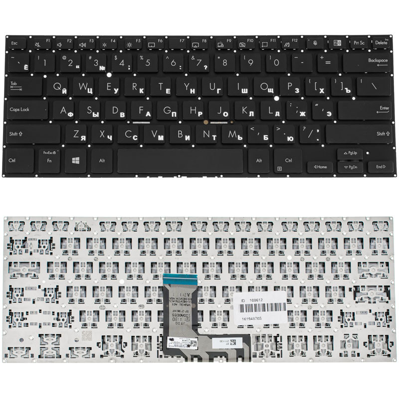 Клавіатура для ноутбука ASUS B1400 без фрейма