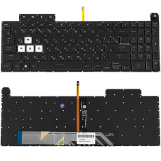 Клавіатура для ноутбука ASUS FX507 без кадру підсвічування клавіш