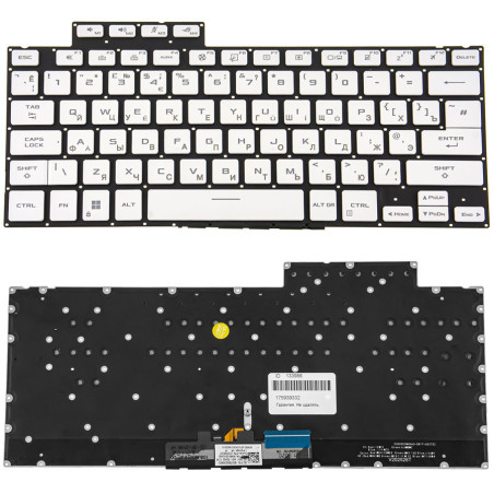 Клавиатура для ноутбука ASUS GA402 GA402XV без фрейма подсветка клавиш