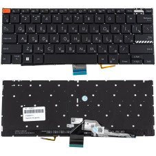Клавиатура для ноутбука ASUS K3402 K3402ZA-KM040W 90NB0WE1-M001M0 K3402ZA KM040W 90NB0WE1 M001M0 без фрейма подсветка клавиш