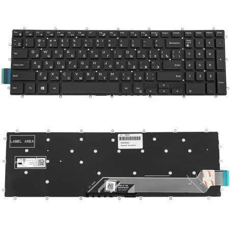 Клавіатура для ноутбука DELL Inspiron 7566 7567 без кадру ОРИГІНАЛ